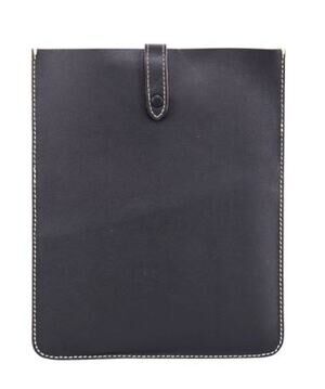 Montana West Tablet Slim Sleeve Black Genuine Leather NEW